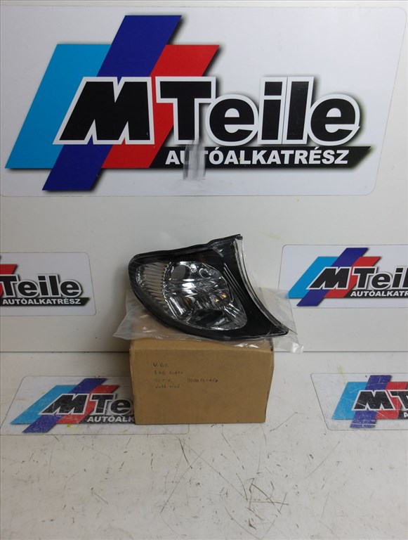 [UTÁNGYÁRTOTT ÚJ] BMW JOBB ELSŐ IRÁNYJELZŐ | 3-AS E46 (új típus) | 6313 7165860 1. kép